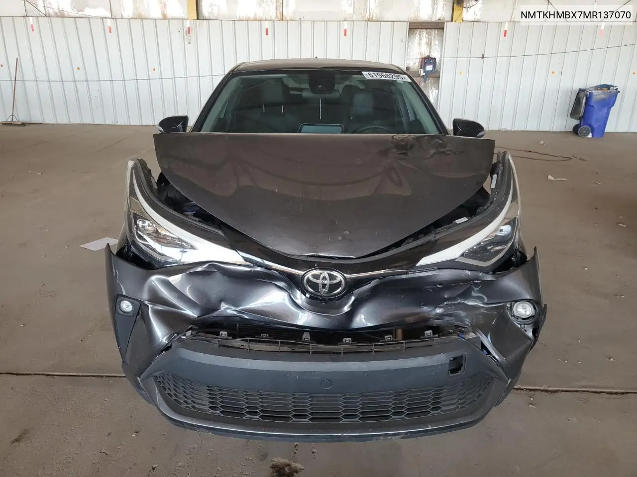 2021 Toyota C-Hr Xle VIN: NMTKHMBX7MR137070 Lot: 61968295