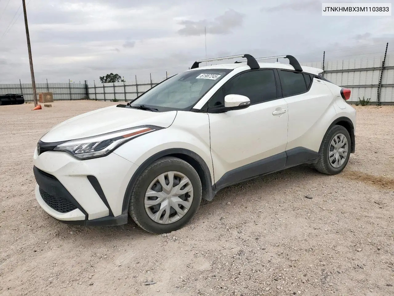 2021 Toyota C-Hr Xle VIN: JTNKHMBX3M1103833 Lot: 61987245
