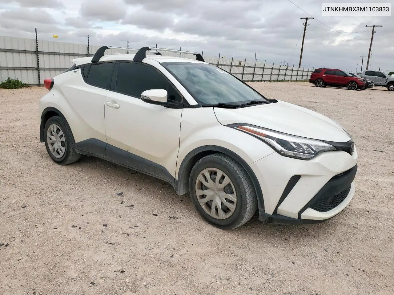 2021 Toyota C-Hr Xle VIN: JTNKHMBX3M1103833 Lot: 61987245