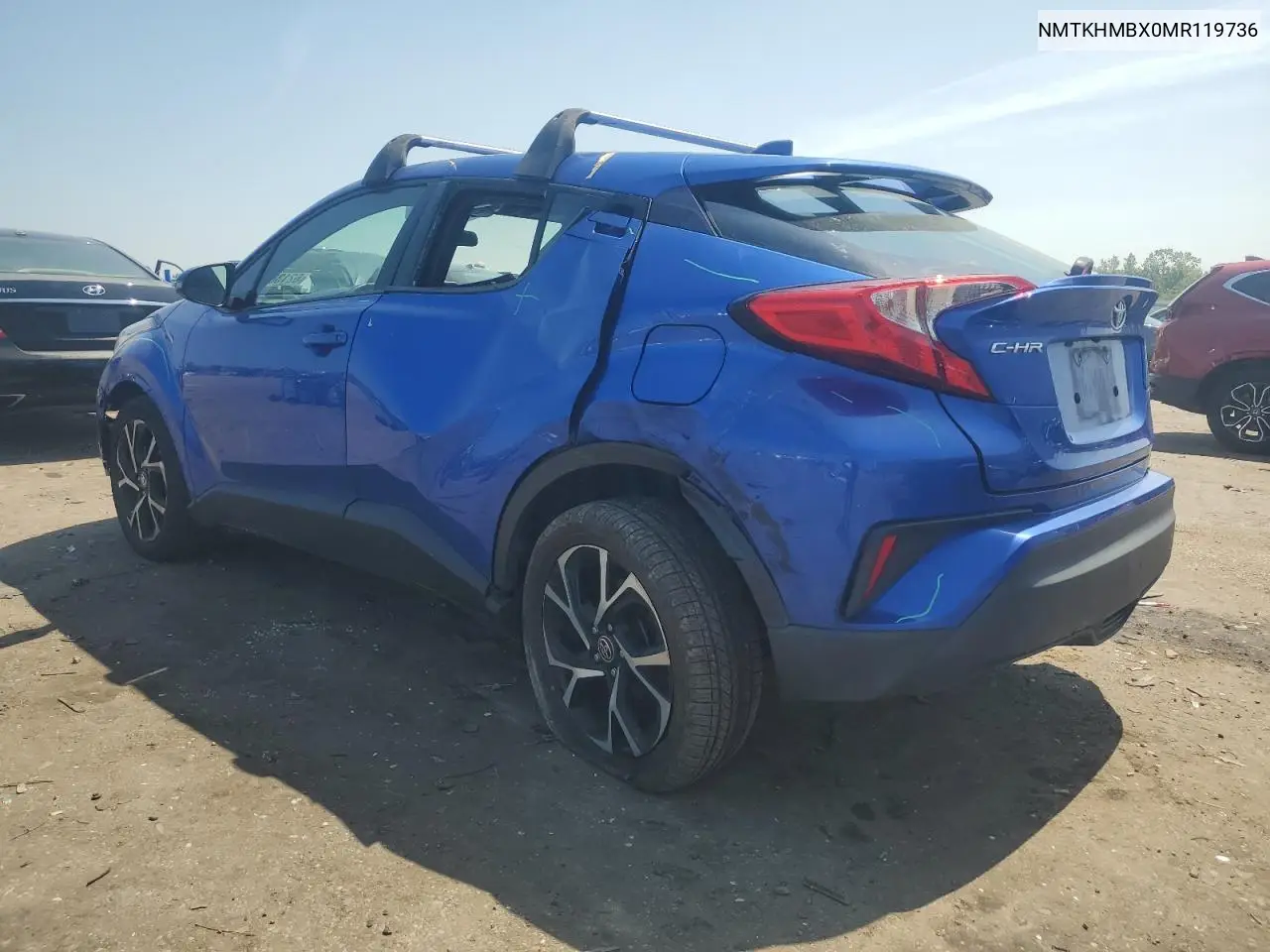 2021 Toyota C-Hr Xle VIN: NMTKHMBX0MR119736 Lot: 62138615