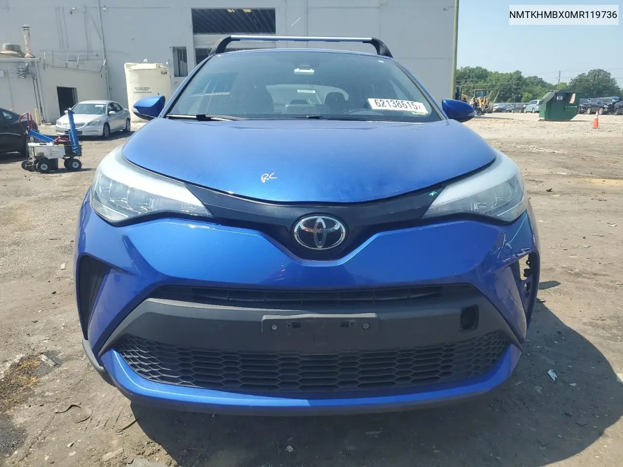 2021 Toyota C-Hr Xle VIN: NMTKHMBX0MR119736 Lot: 62138615