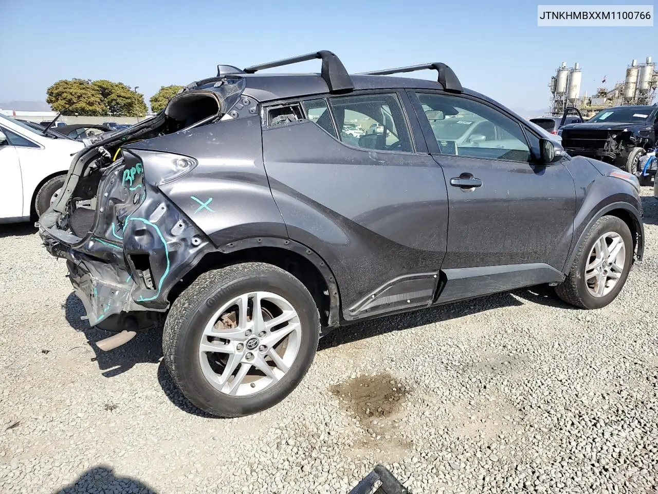 2021 Toyota C-Hr Xle VIN: JTNKHMBXXM1100766 Lot: 62159885
