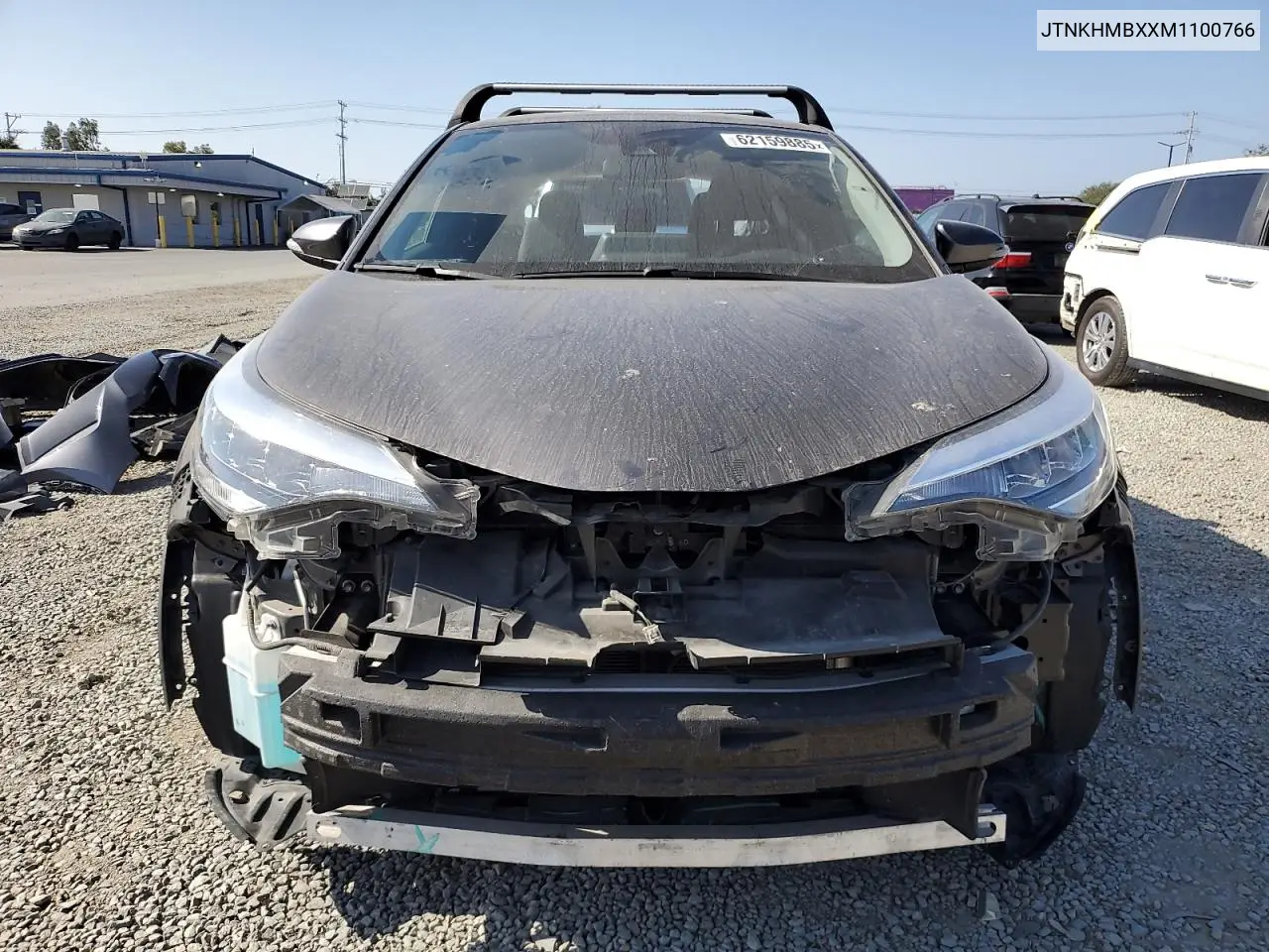 2021 Toyota C-Hr Xle VIN: JTNKHMBXXM1100766 Lot: 62159885