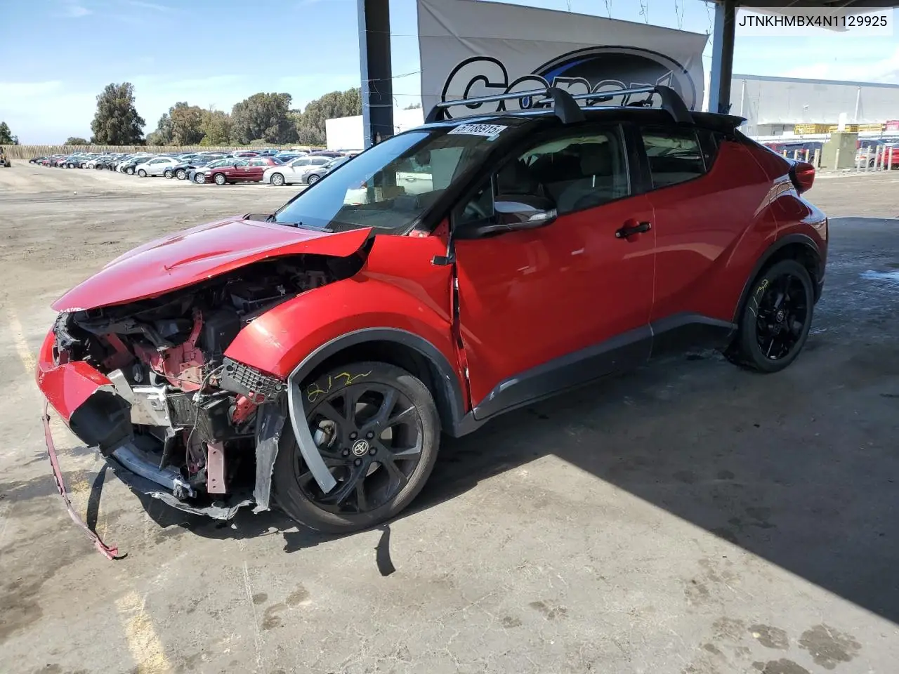 2022 Toyota C-Hr Xle VIN: JTNKHMBX4N1129925 Lot: 57186915
