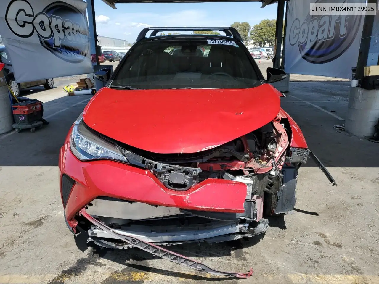2022 Toyota C-Hr Xle VIN: JTNKHMBX4N1129925 Lot: 57186915