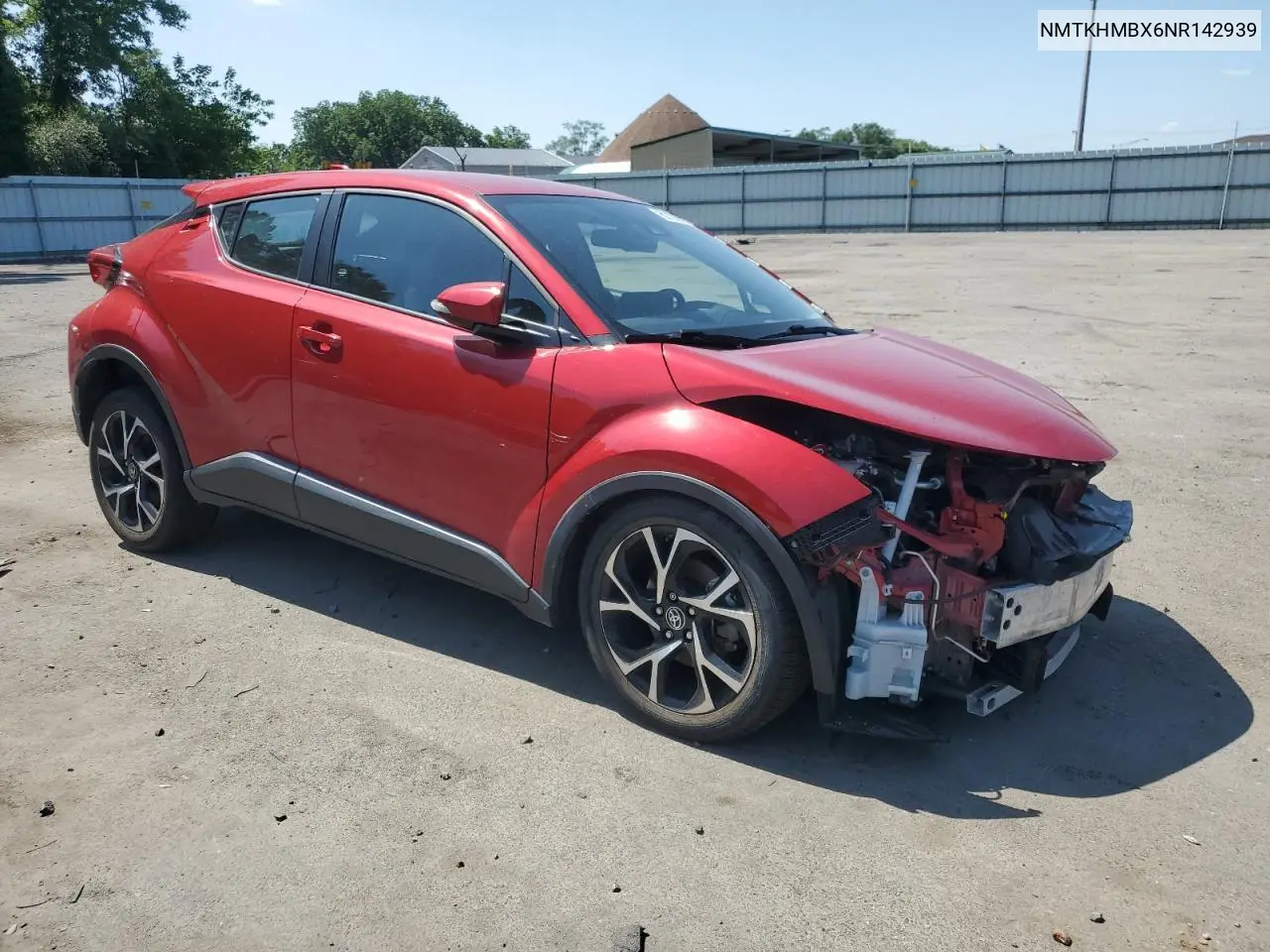 2022 Toyota C-Hr Xle VIN: NMTKHMBX6NR142939 Lot: 62138585