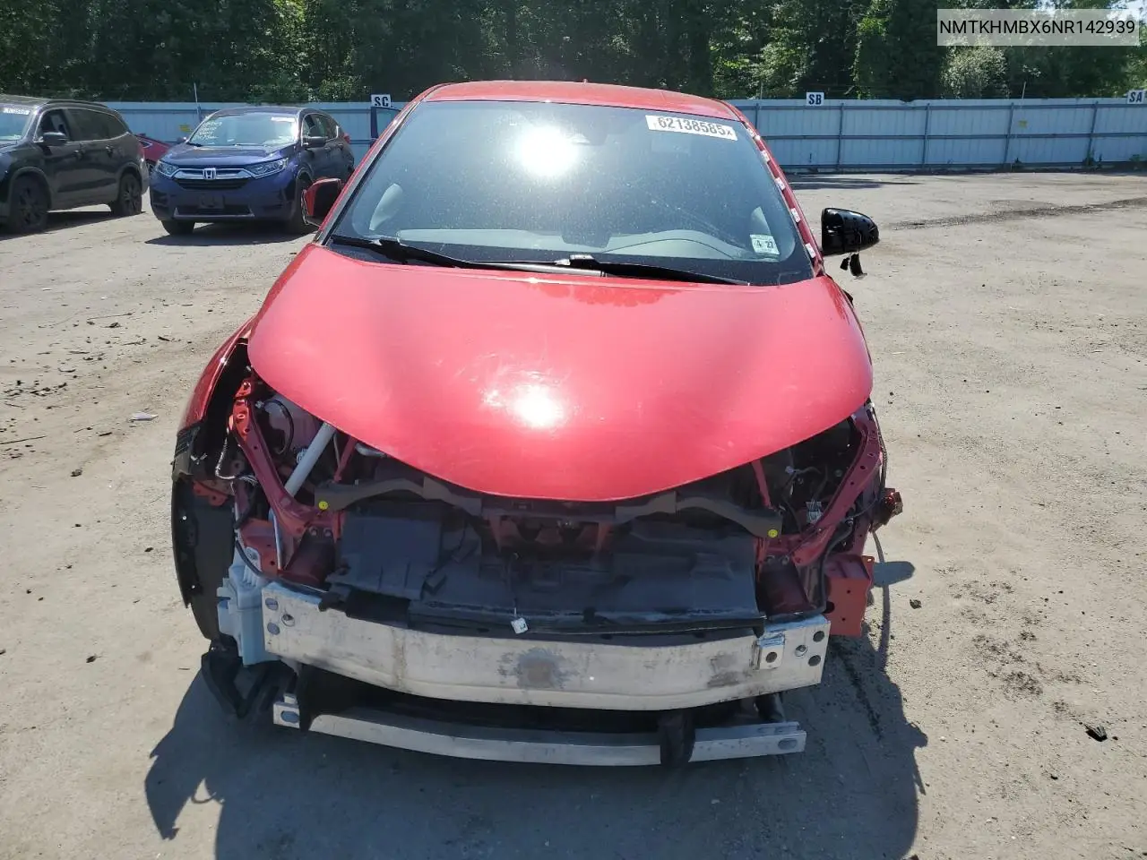 2022 Toyota C-Hr Xle VIN: NMTKHMBX6NR142939 Lot: 62138585