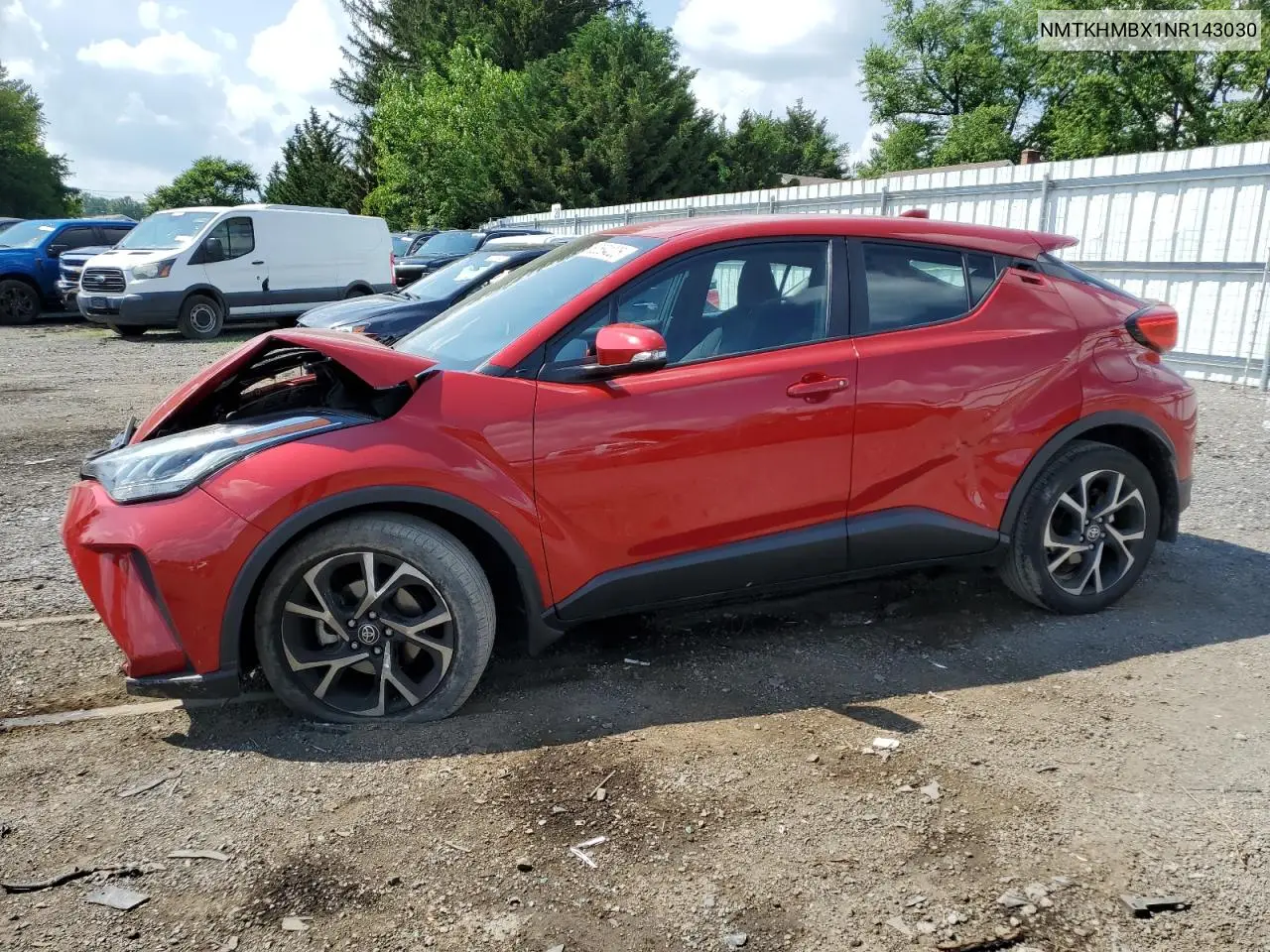 2022 Toyota C-Hr Xle VIN: NMTKHMBX1NR143030 Lot: 62584025