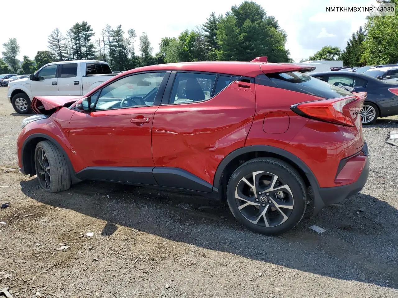 2022 Toyota C-Hr Xle VIN: NMTKHMBX1NR143030 Lot: 62584025