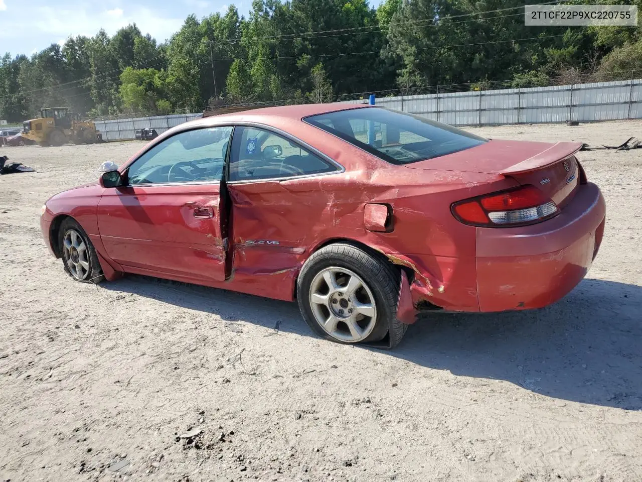 1999 Toyota Camry Solara Se VIN: 2T1CF22P9XC220755 Lot: 61856715