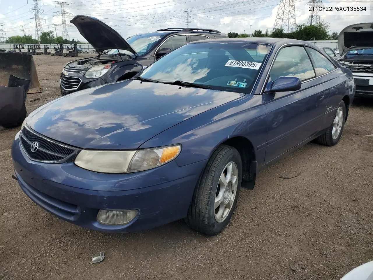 1999 Toyota Camry Solara Se VIN: 2T1CF22P6XC135534 Lot: 61900395