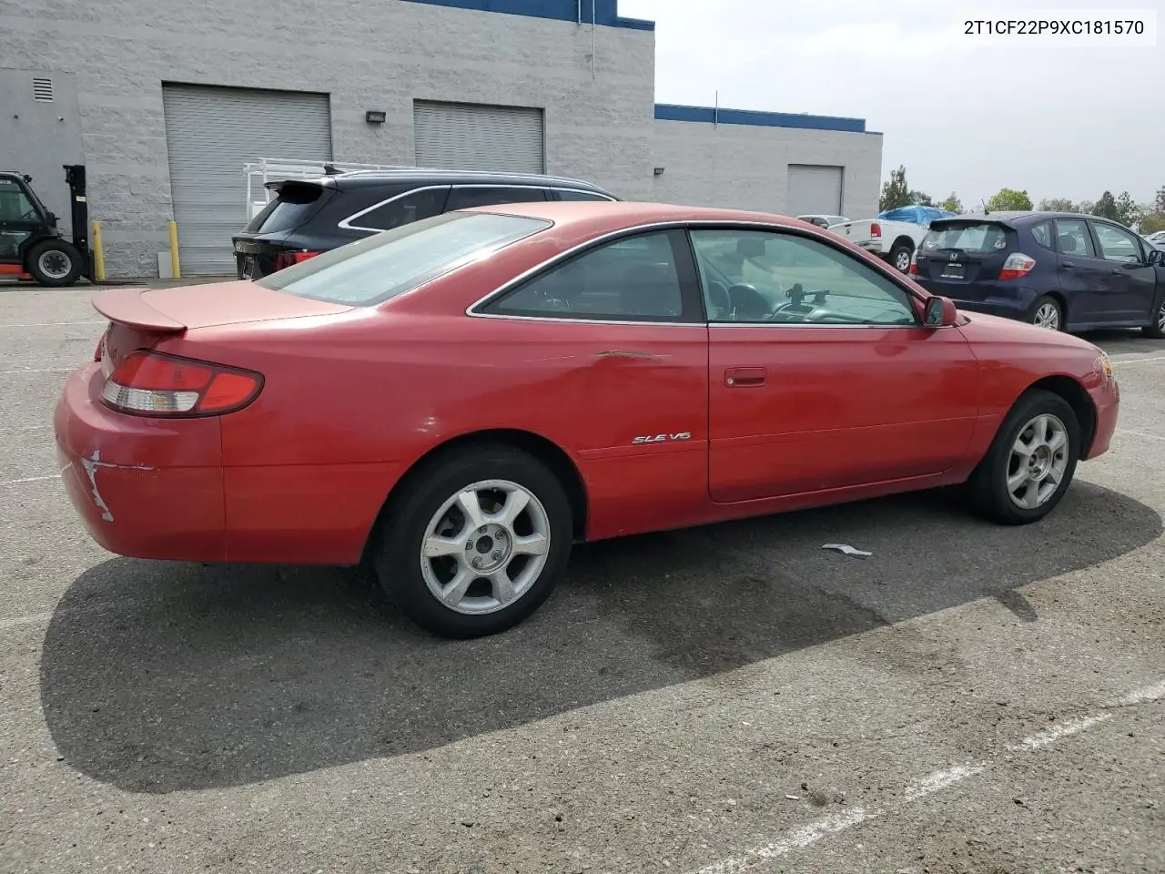 1999 Toyota Camry Solara Se VIN: 2T1CF22P9XC181570 Lot: 62398955
