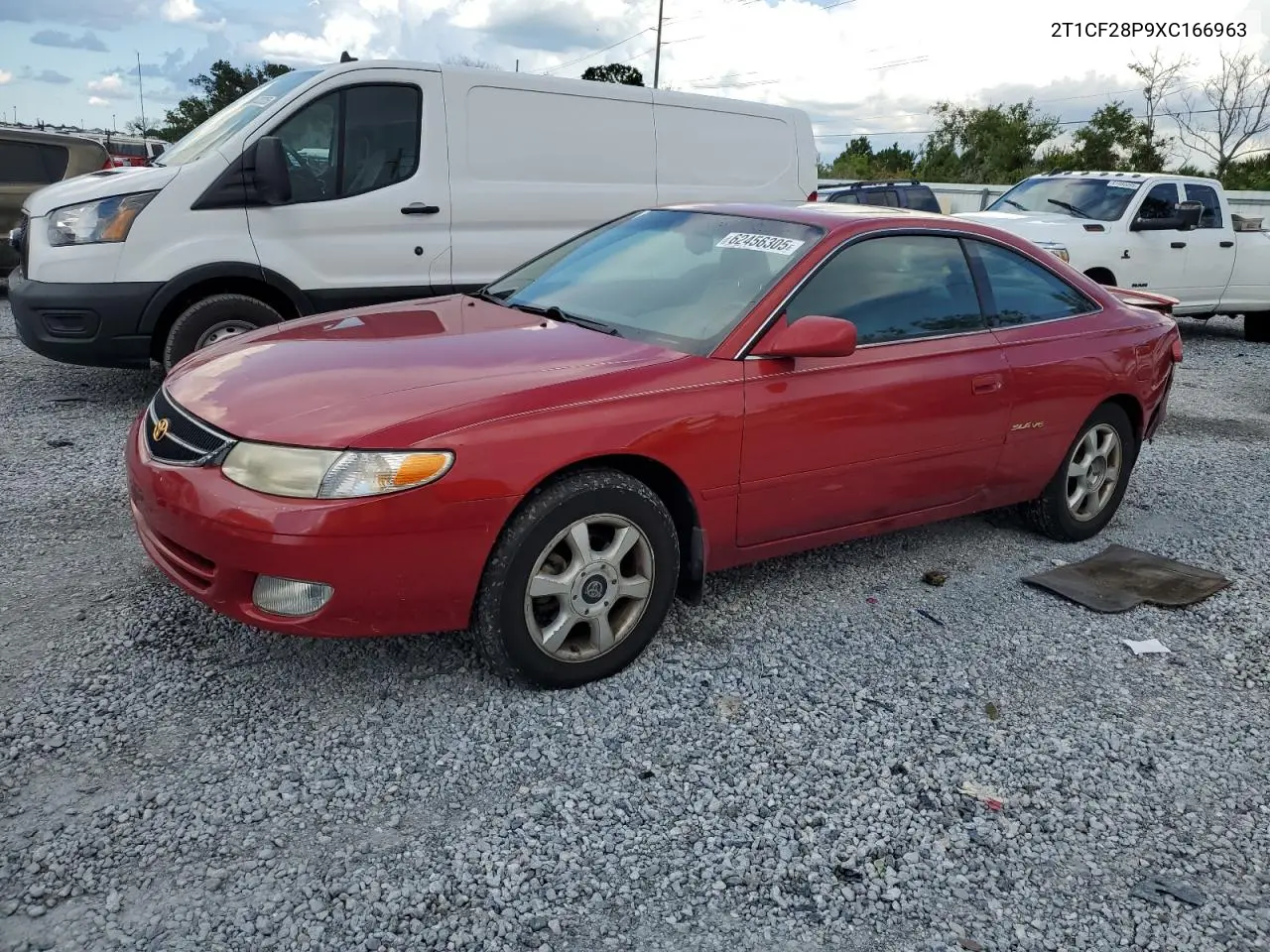 1999 Toyota Camry Solara Se VIN: 2T1CF28P9XC166963 Lot: 62456305