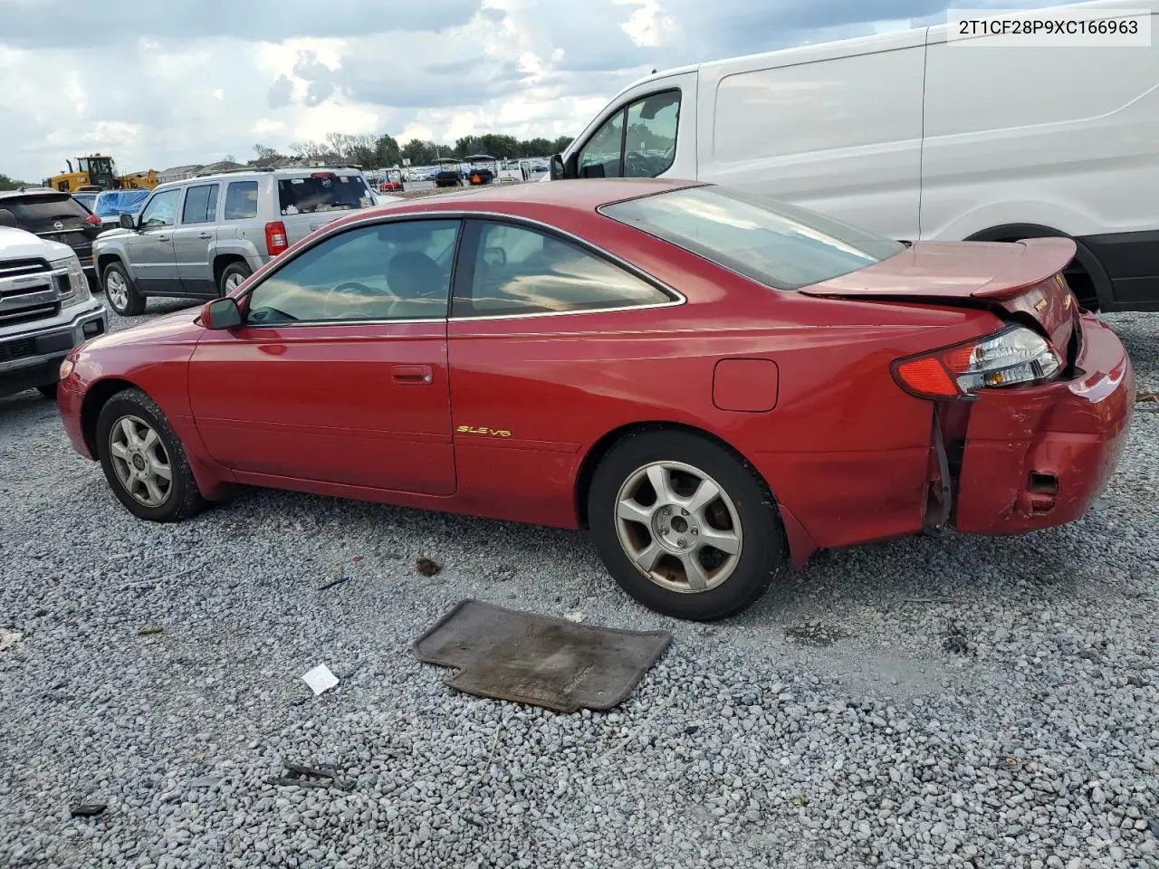 1999 Toyota Camry Solara Se VIN: 2T1CF28P9XC166963 Lot: 62456305