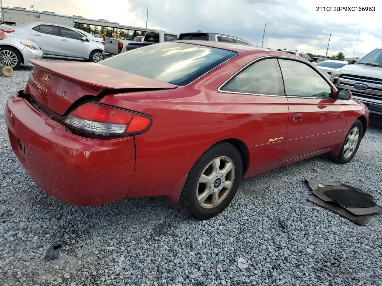 1999 Toyota Camry Solara Se VIN: 2T1CF28P9XC166963 Lot: 62456305