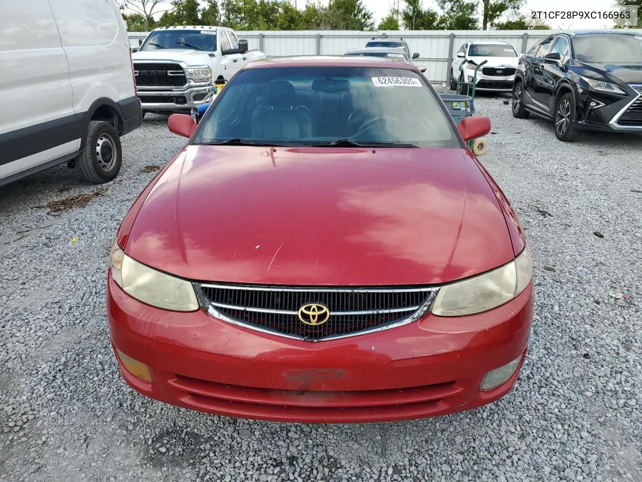 1999 Toyota Camry Solara Se VIN: 2T1CF28P9XC166963 Lot: 62456305
