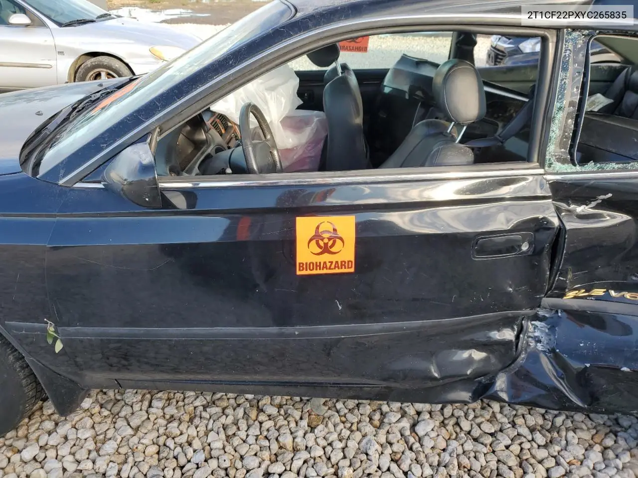 2000 Toyota Camry Solara Se VIN: 2T1CF22PXYC265835 Lot: 37592254