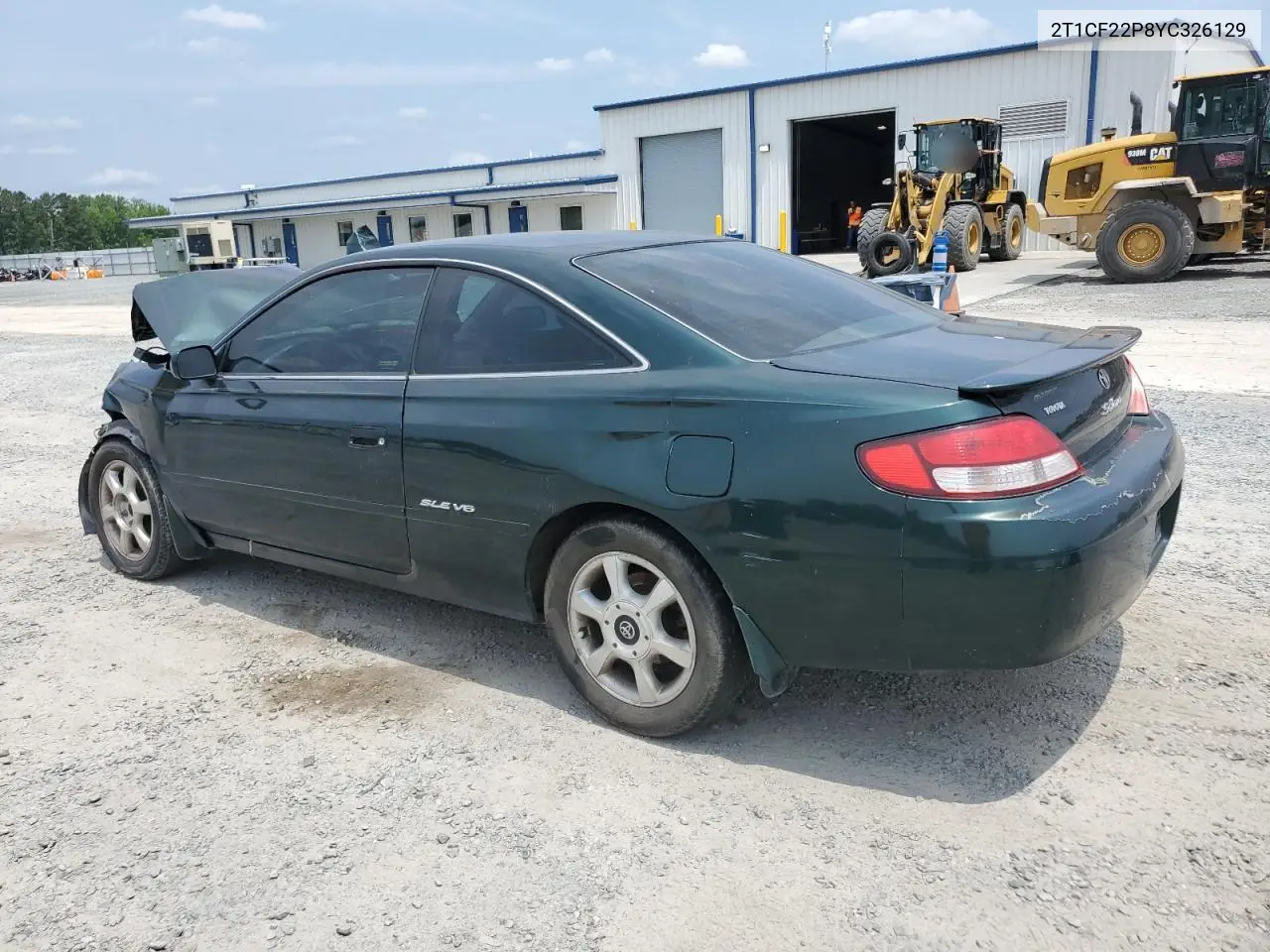 2000 Toyota Camry Solara Se VIN: 2T1CF22P8YC326129 Lot: 59105155