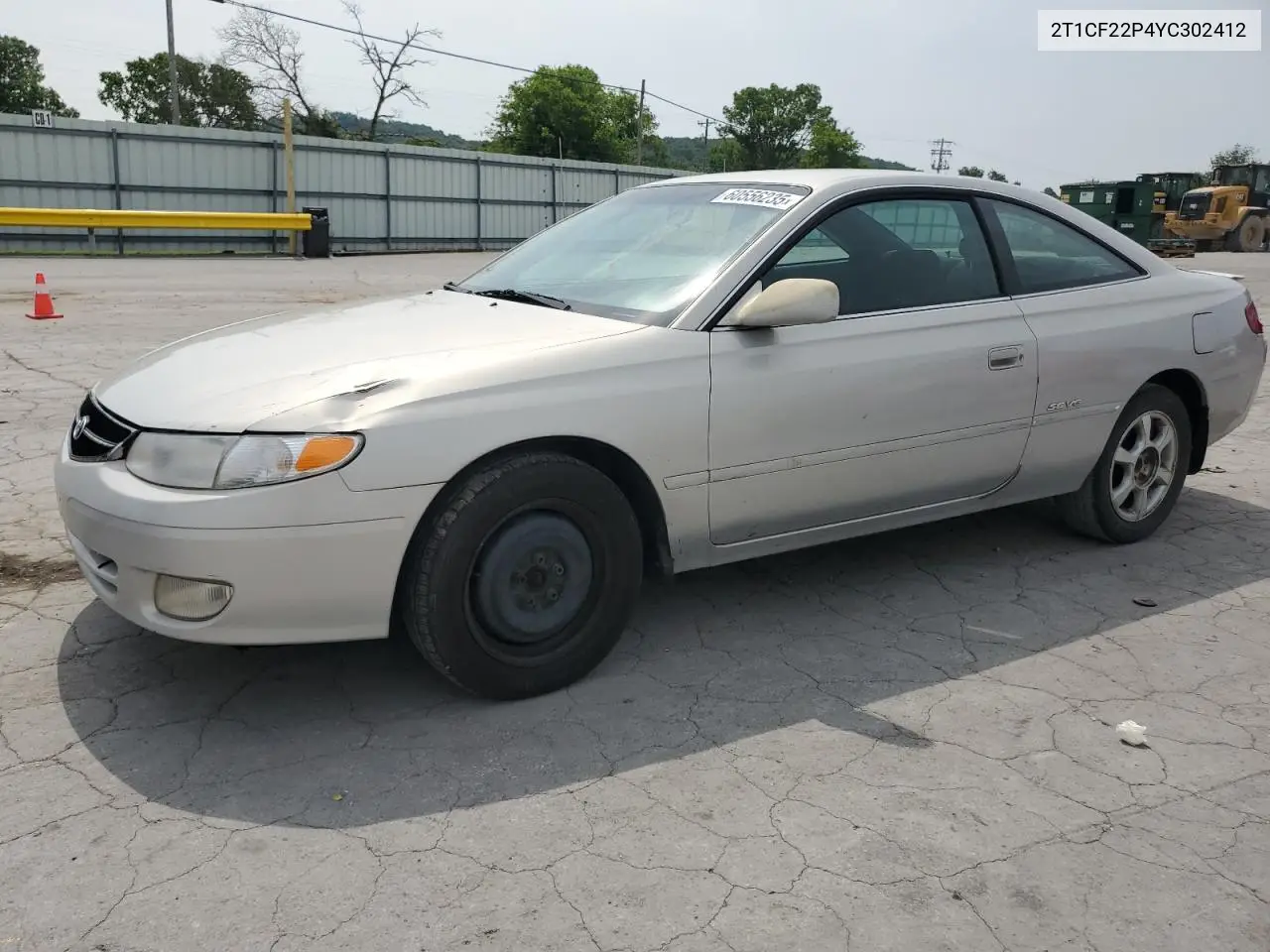 2000 Toyota Camry Solara Se VIN: 2T1CF22P4YC302412 Lot: 60556235