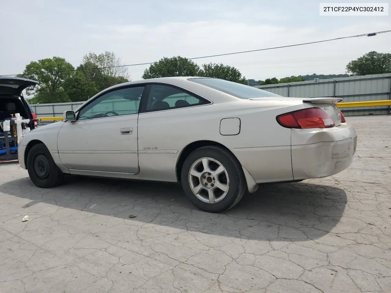 2000 Toyota Camry Solara Se VIN: 2T1CF22P4YC302412 Lot: 60556235