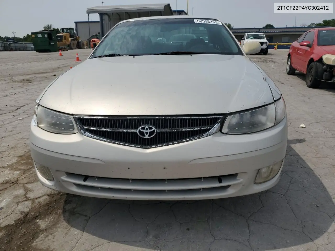 2000 Toyota Camry Solara Se VIN: 2T1CF22P4YC302412 Lot: 60556235