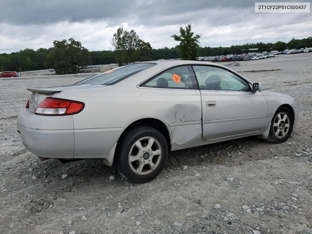2001 Toyota Camry Solara Se VIN: 2T1CF22P51C500437 Lot: 58974515