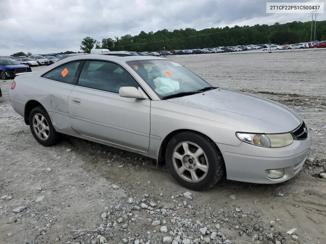 2001 Toyota Camry Solara Se VIN: 2T1CF22P51C500437 Lot: 58974515