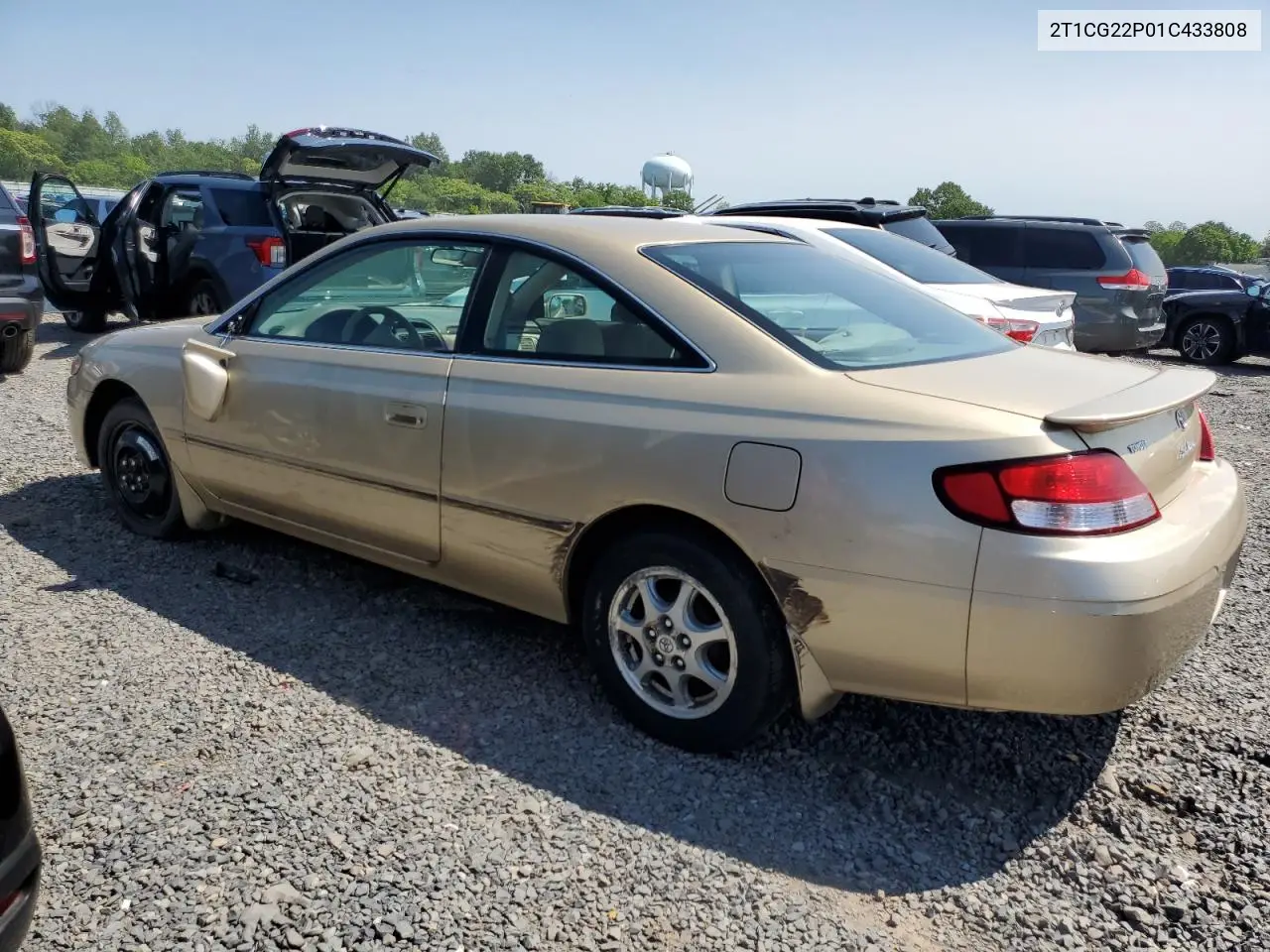 2001 Toyota Camry Solara Se VIN: 2T1CG22P01C433808 Lot: 59003865