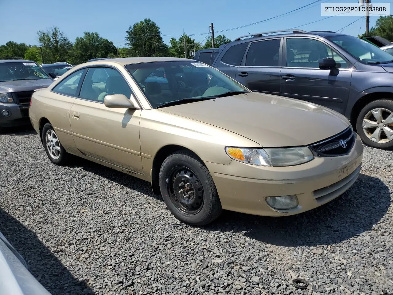 2001 Toyota Camry Solara Se VIN: 2T1CG22P01C433808 Lot: 59003865