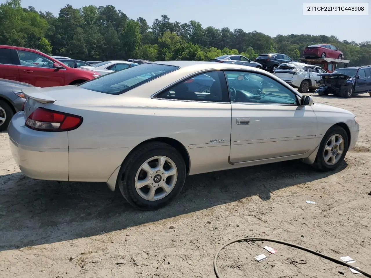 2001 Toyota Camry Solara Se VIN: 2T1CF22P91C448908 Lot: 60206295