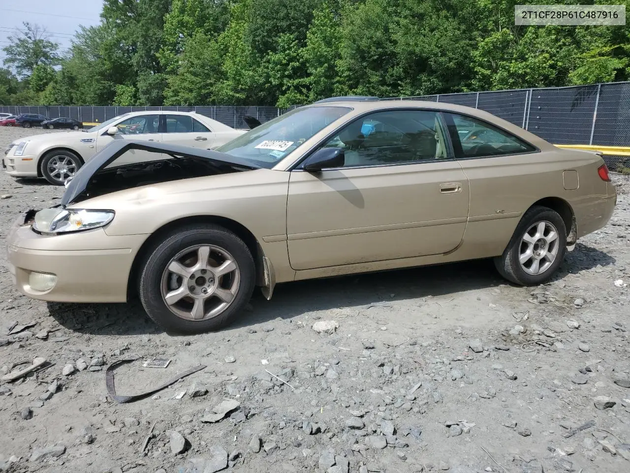 2001 Toyota Camry Solara Se VIN: 2T1CF28P61C487916 Lot: 60287745