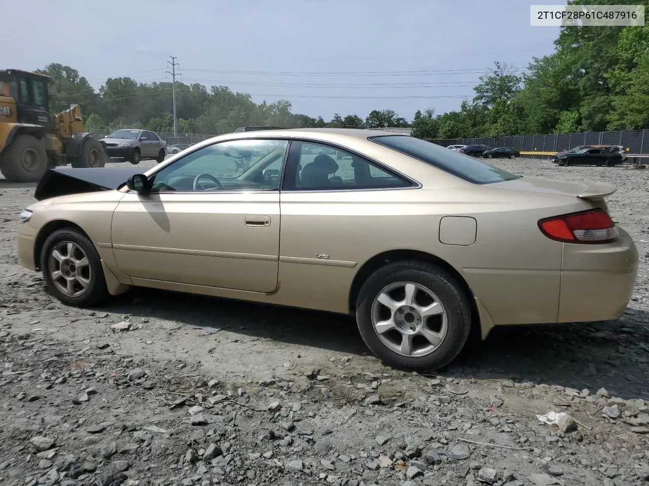 2001 Toyota Camry Solara Se VIN: 2T1CF28P61C487916 Lot: 60287745
