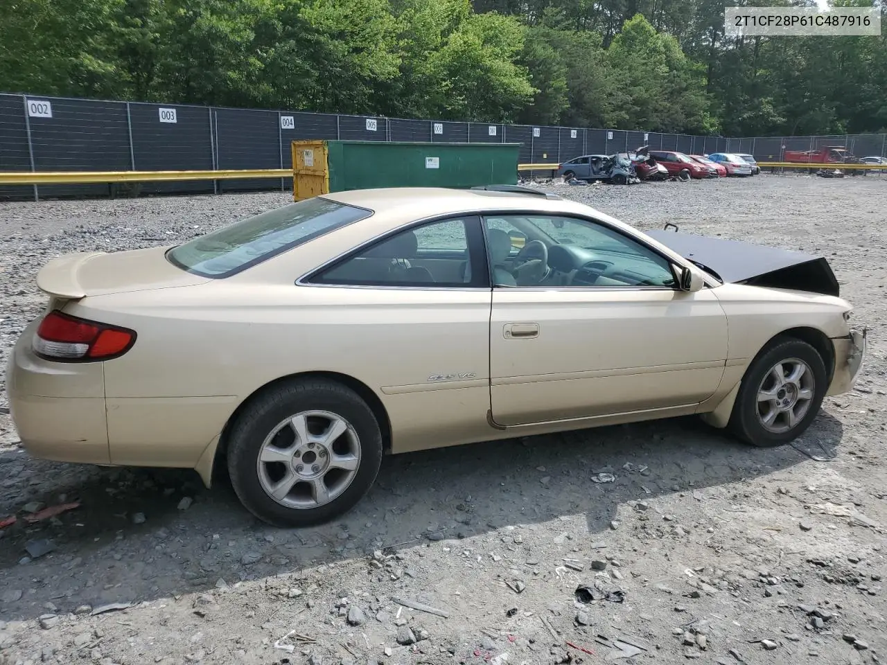 2001 Toyota Camry Solara Se VIN: 2T1CF28P61C487916 Lot: 60287745