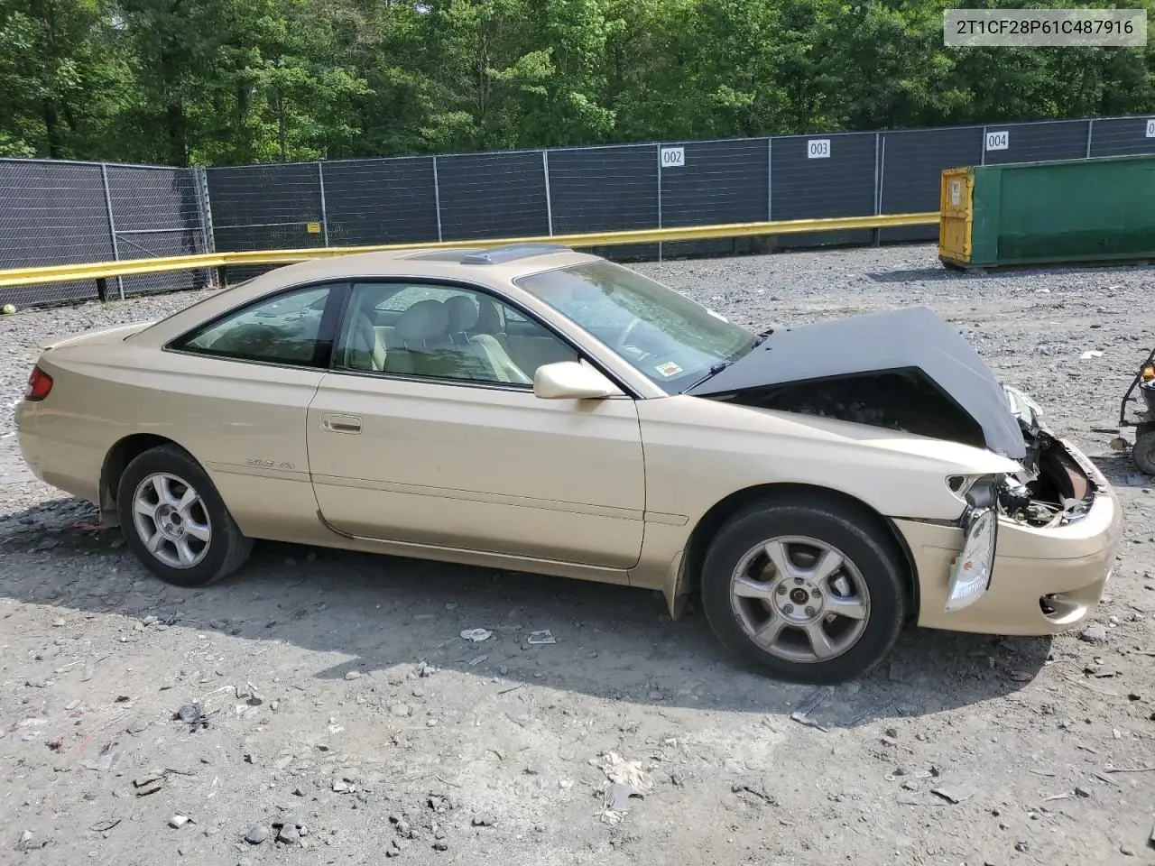 2001 Toyota Camry Solara Se VIN: 2T1CF28P61C487916 Lot: 60287745
