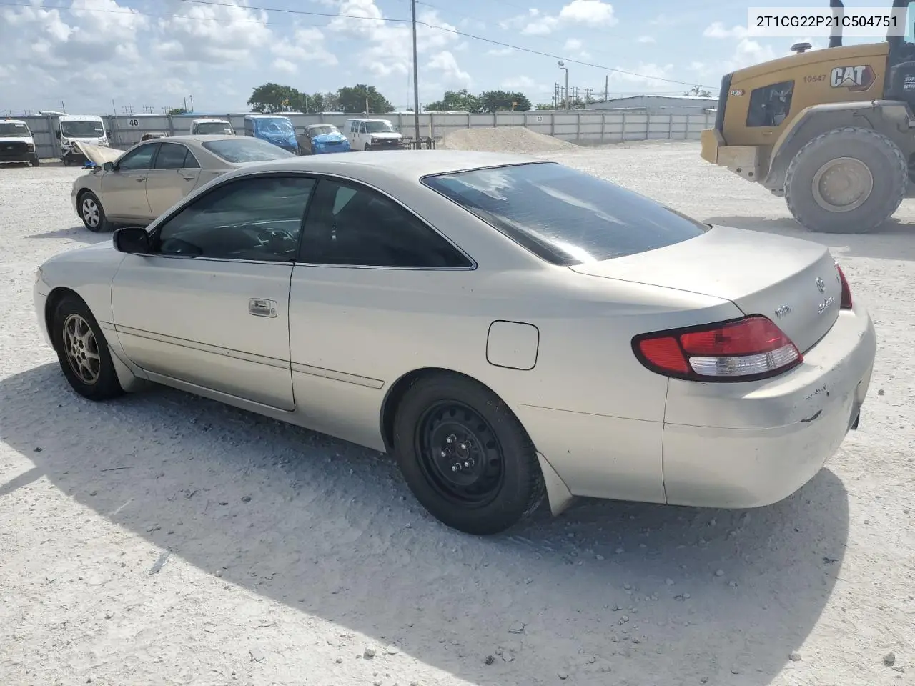 2001 Toyota Camry Solara Se VIN: 2T1CG22P21C504751 Lot: 60394485