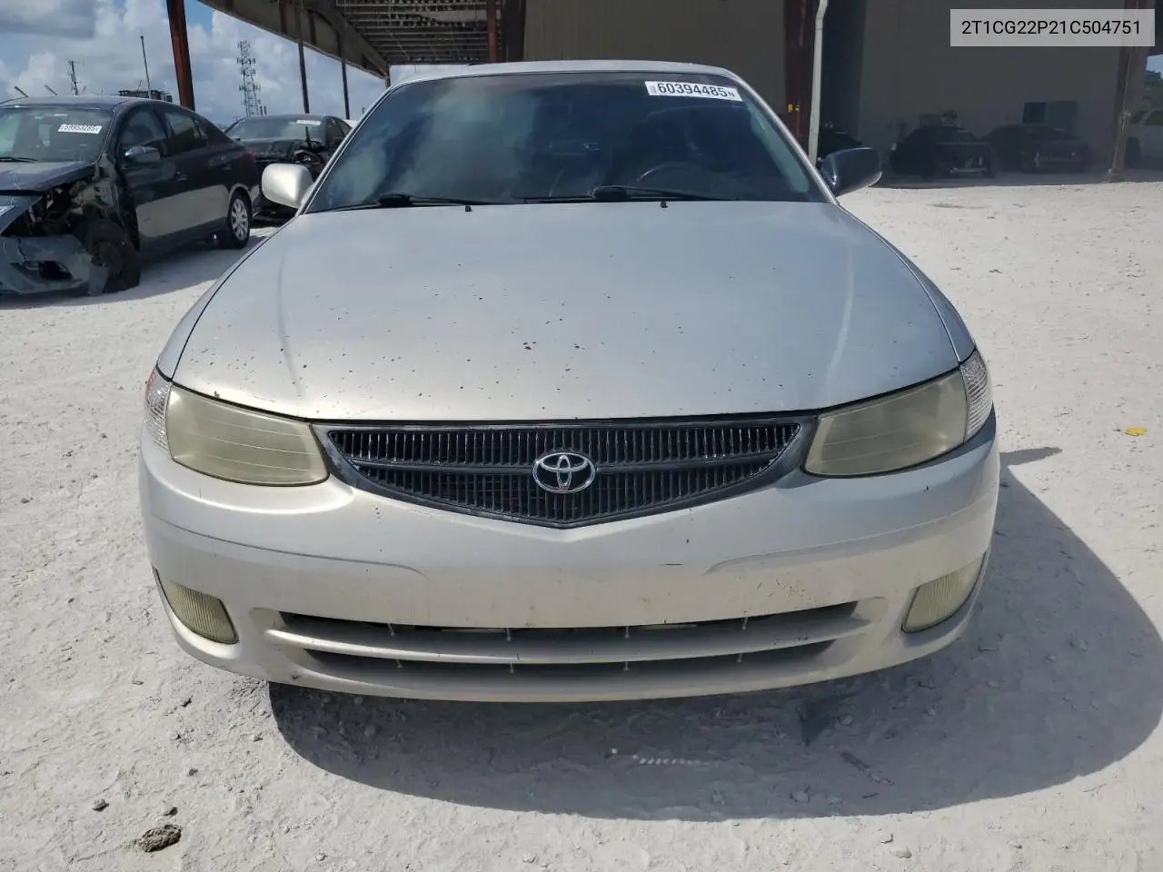 2001 Toyota Camry Solara Se VIN: 2T1CG22P21C504751 Lot: 60394485