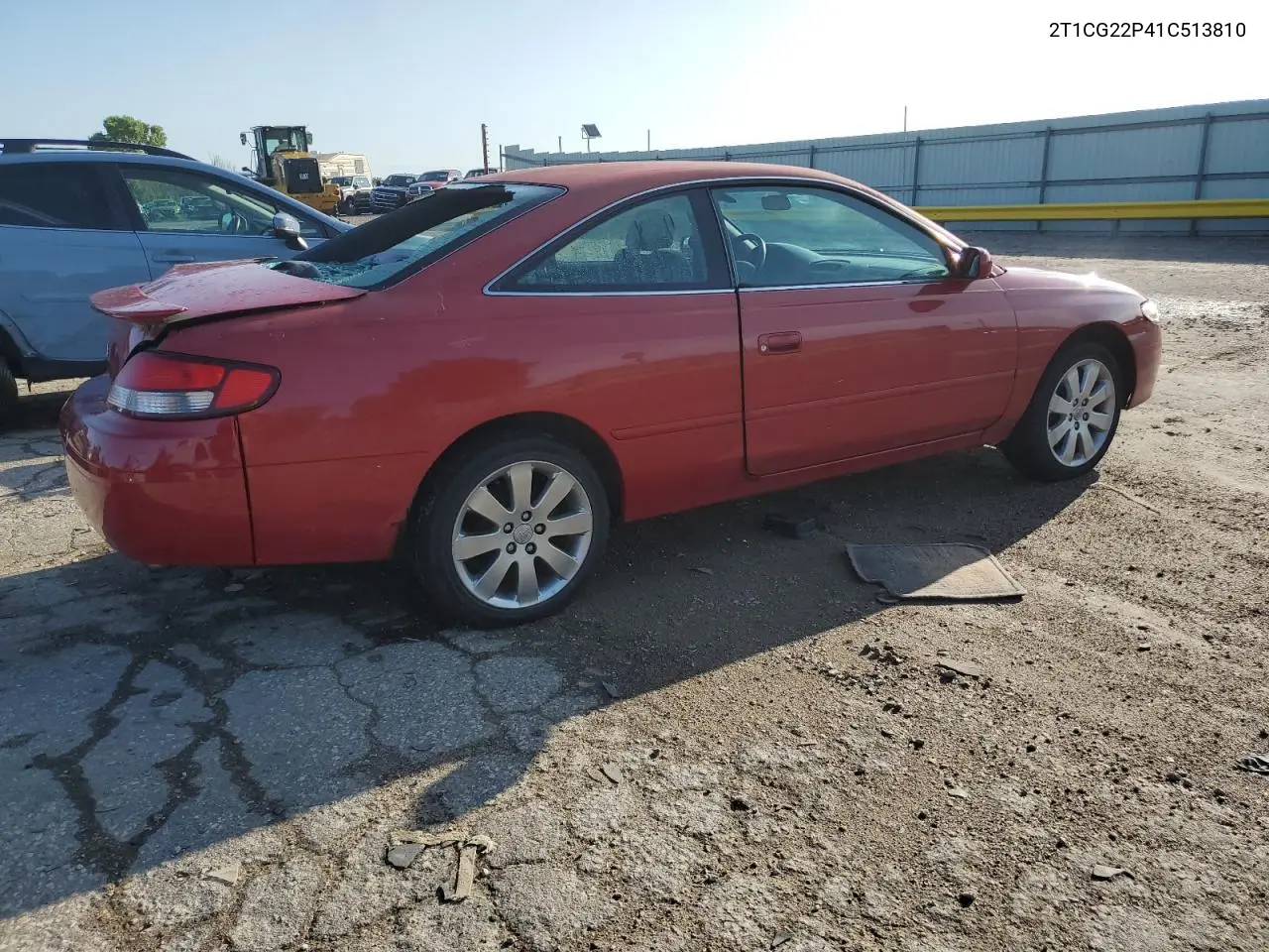 2001 Toyota Camry Solara Se VIN: 2T1CG22P41C513810 Lot: 61266395