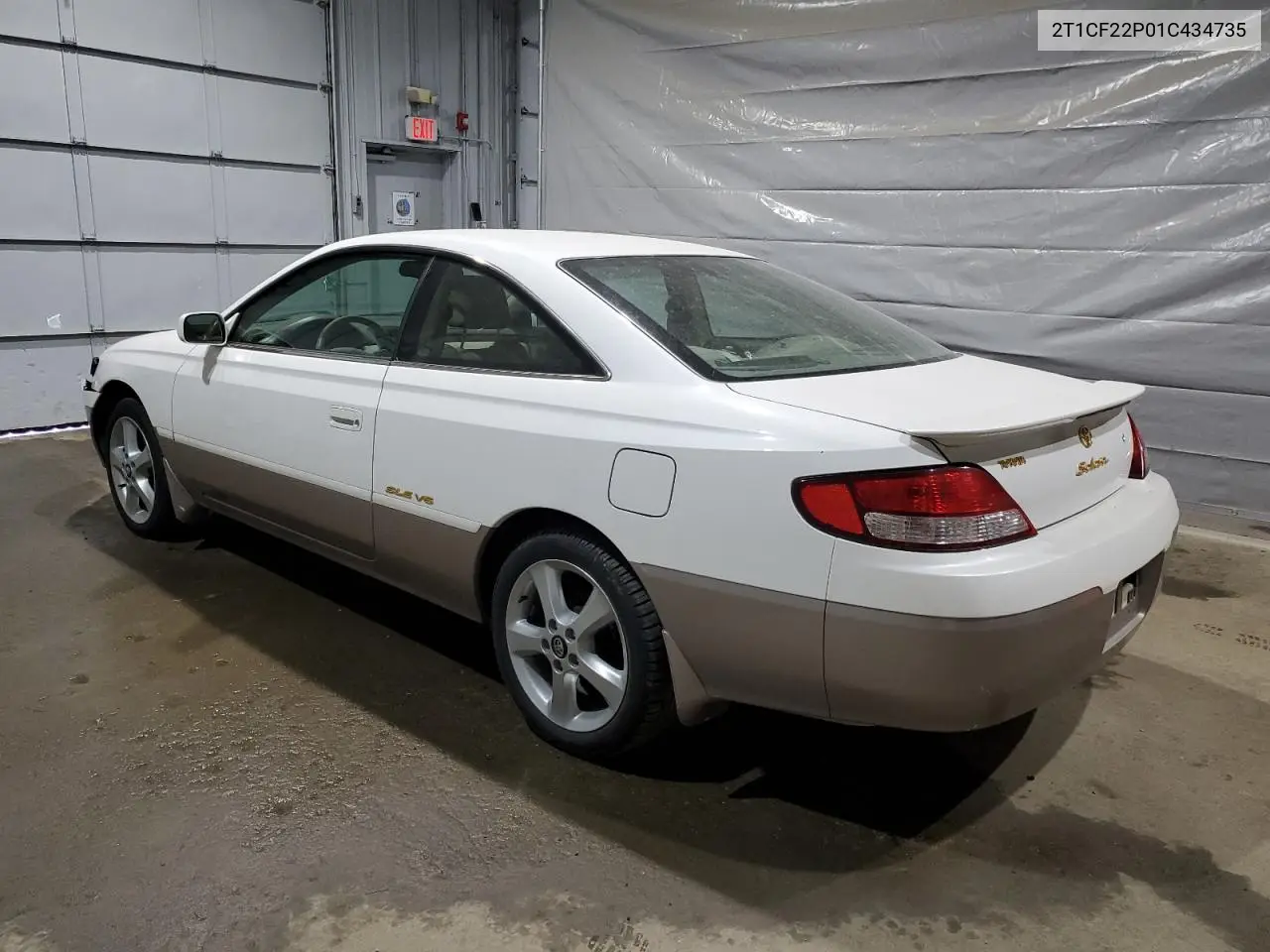 2001 Toyota Camry Solara Se VIN: 2T1CF22P01C434735 Lot: 61920315