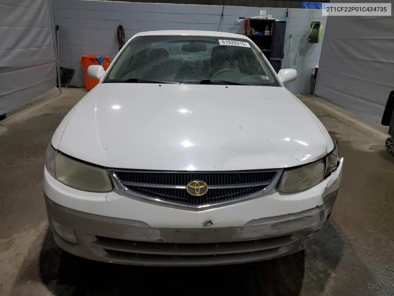2001 Toyota Camry Solara Se VIN: 2T1CF22P01C434735 Lot: 61920315