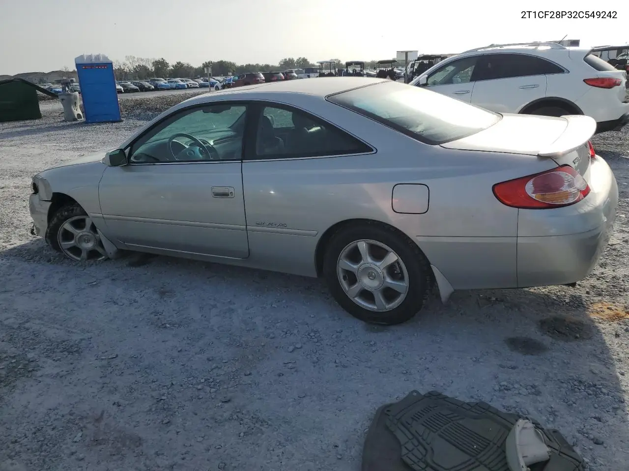 2002 Toyota Camry Solara Se VIN: 2T1CF28P32C549242 Lot: 59312695