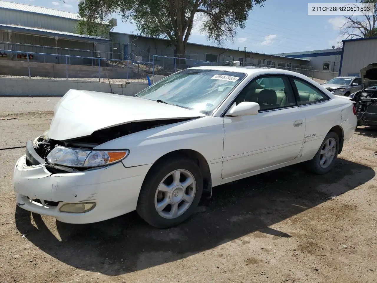 2002 Toyota Camry Solara Se VIN: 2T1CF28P82C601593 Lot: 60487005