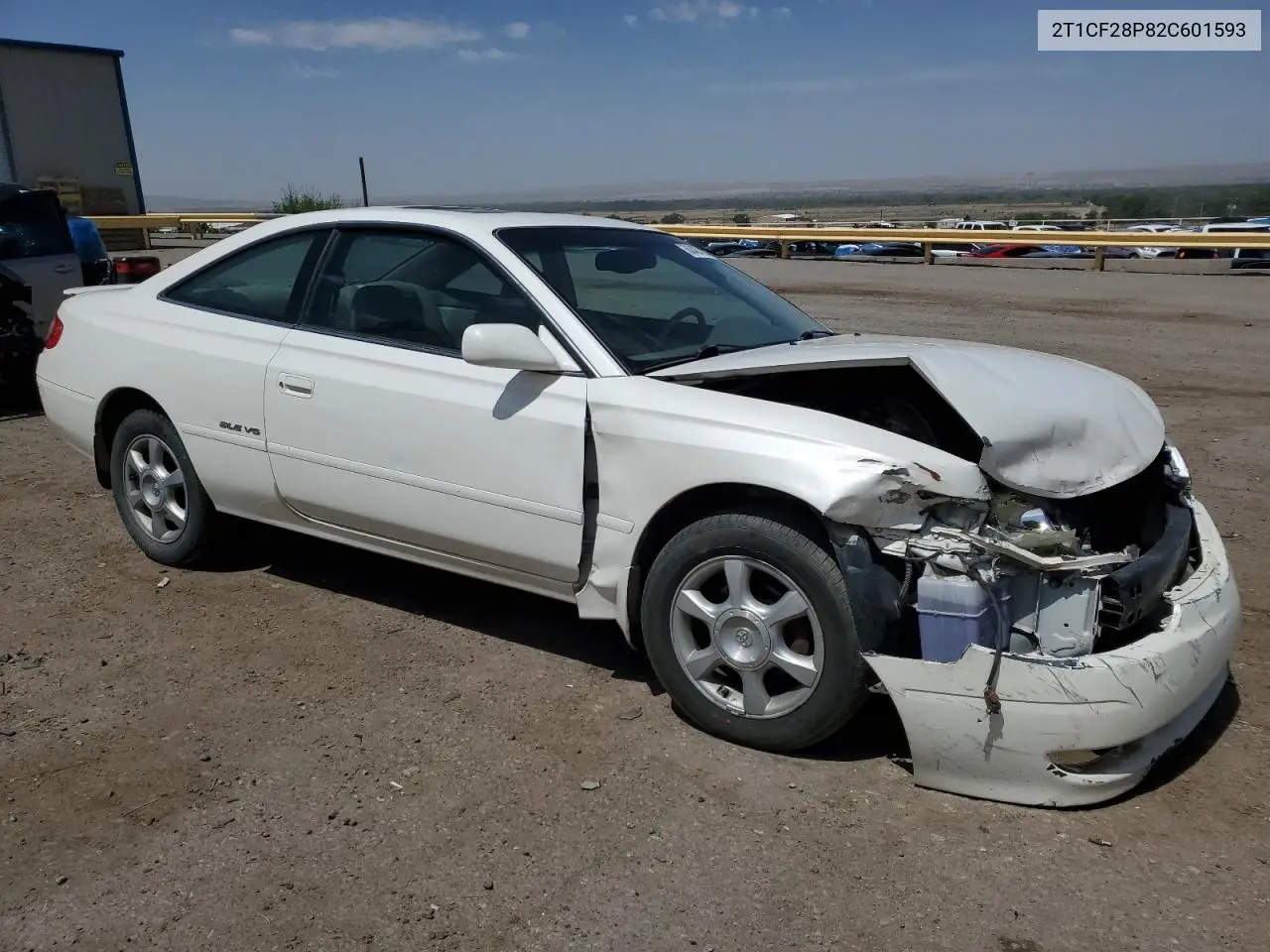 2002 Toyota Camry Solara Se VIN: 2T1CF28P82C601593 Lot: 60487005