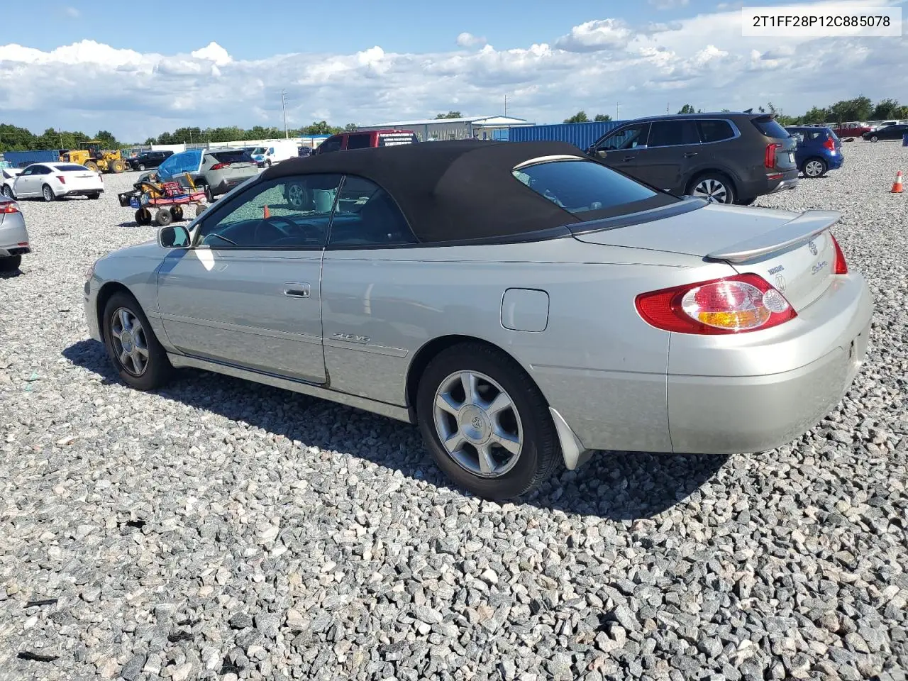 2002 Toyota Camry Solara Se VIN: 2T1FF28P12C885078 Lot: 61082405