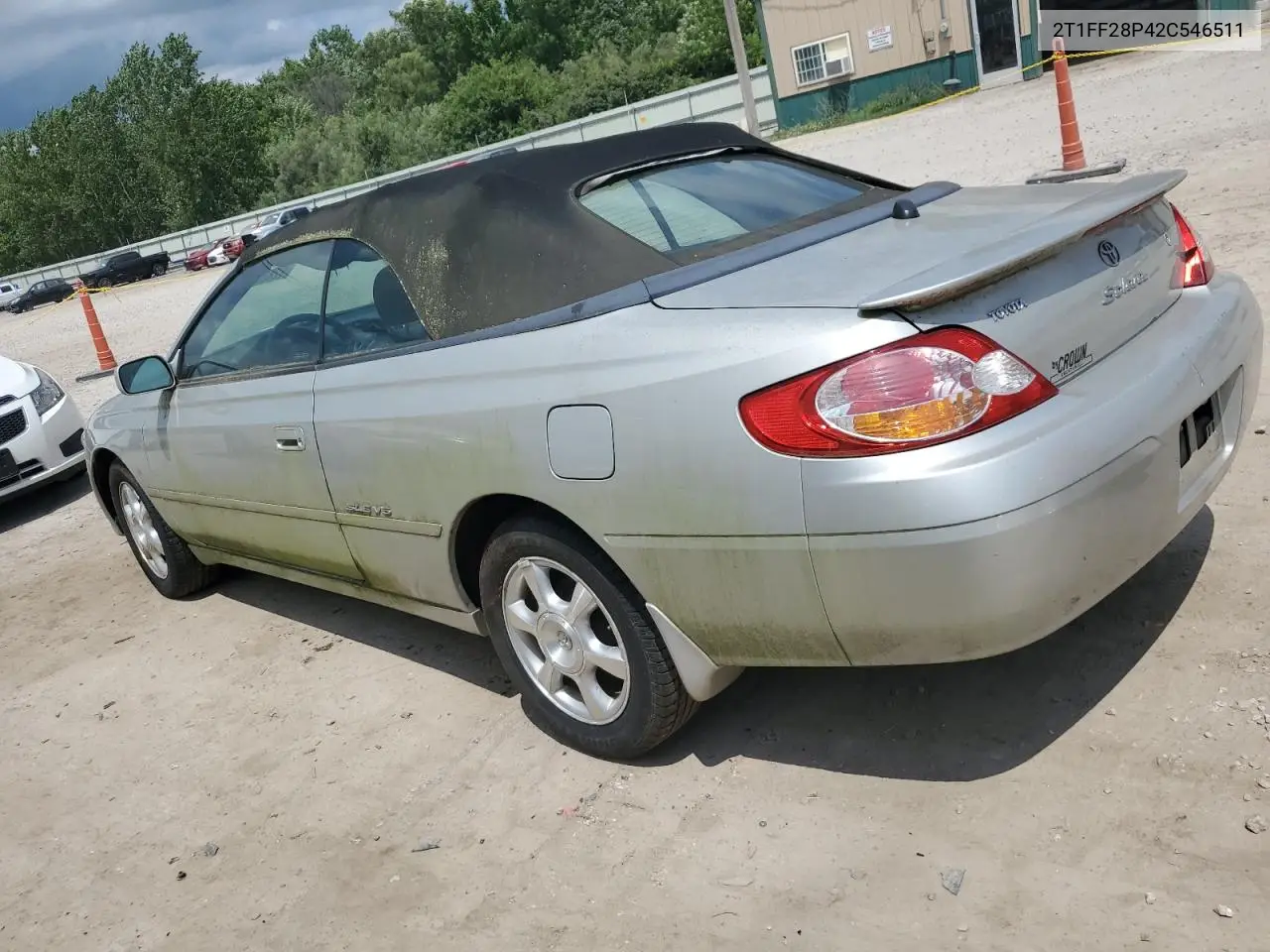 2002 Toyota Camry Solara Se VIN: 2T1FF28P42C546511 Lot: 62832865