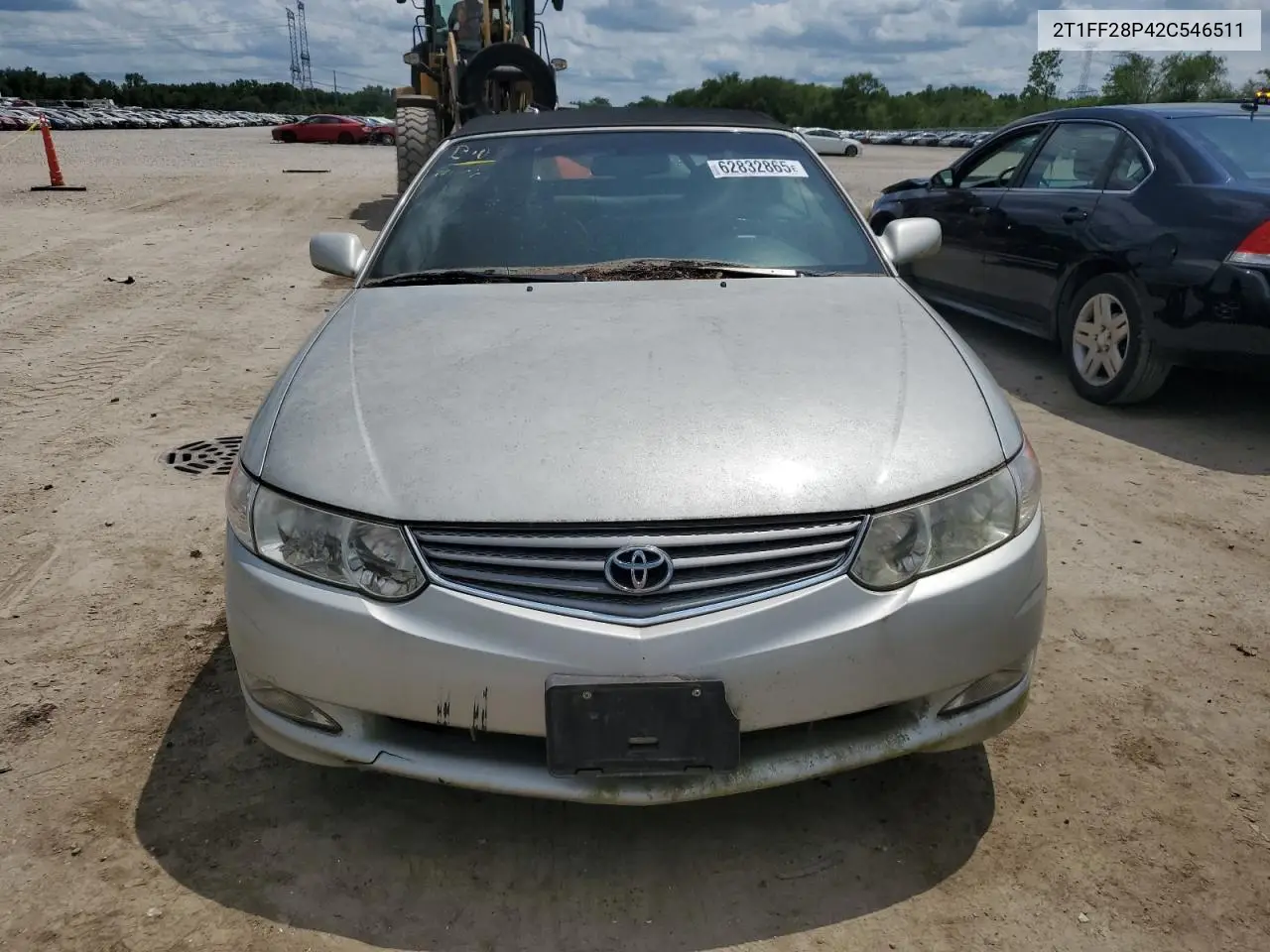 2002 Toyota Camry Solara Se VIN: 2T1FF28P42C546511 Lot: 62832865