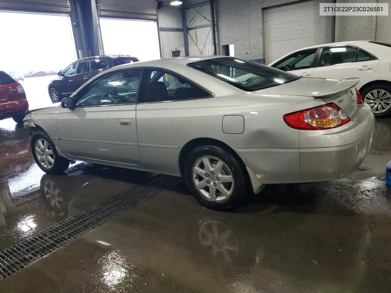 2003 Toyota Camry Solara Se VIN: 2T1CE22P23C026551 Lot: 62579185