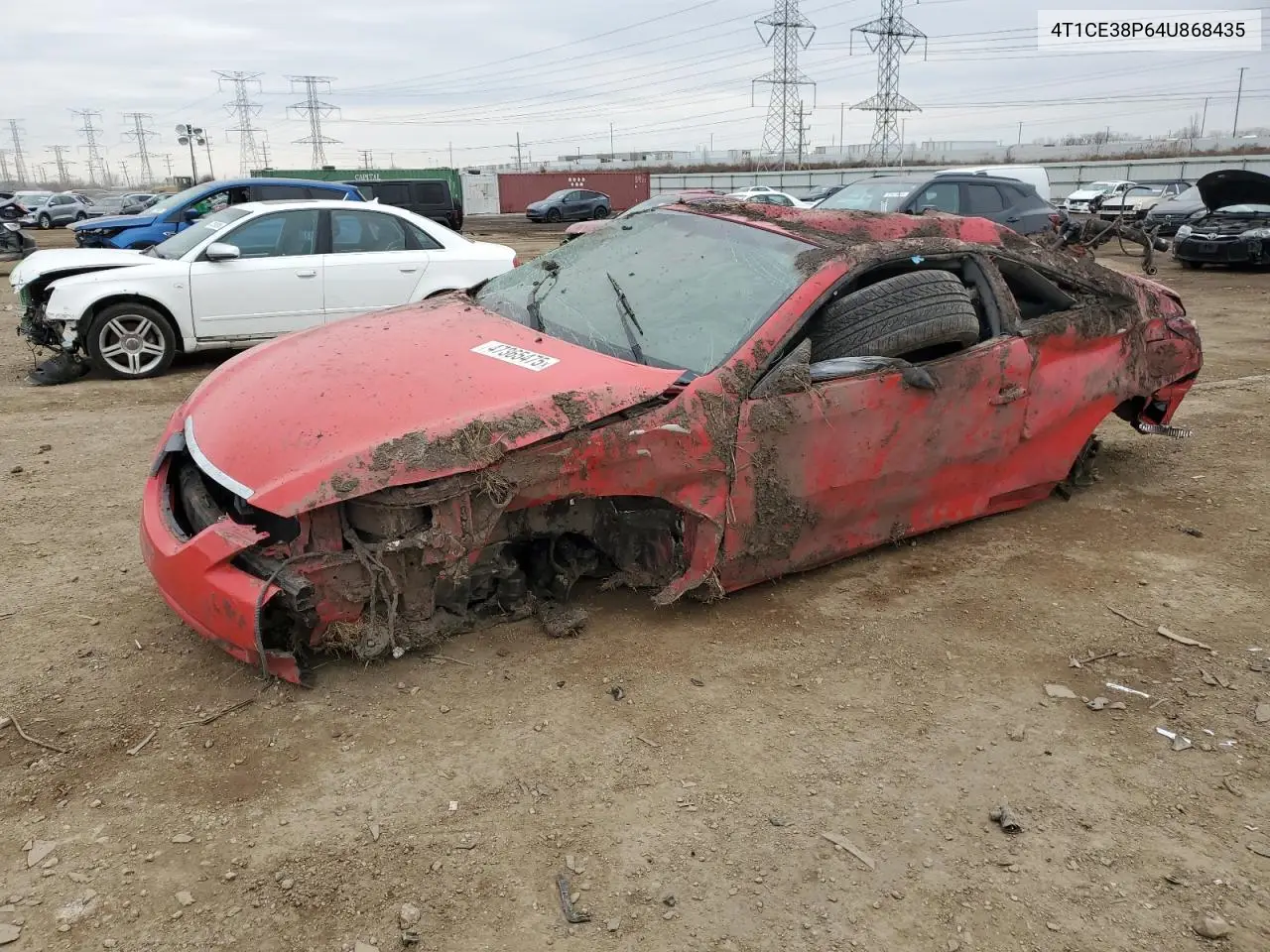 2004 Toyota Camry Solara Se VIN: 4T1CE38P64U868435 Lot: 47365475