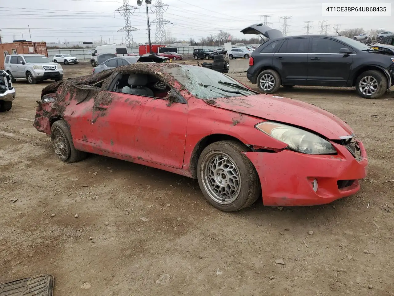2004 Toyota Camry Solara Se VIN: 4T1CE38P64U868435 Lot: 47365475