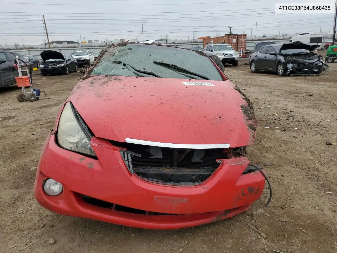 2004 Toyota Camry Solara Se VIN: 4T1CE38P64U868435 Lot: 47365475