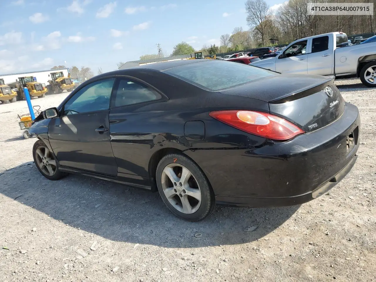 2004 Toyota Camry Solara Se VIN: 4T1CA38P64U007915 Lot: 51520555